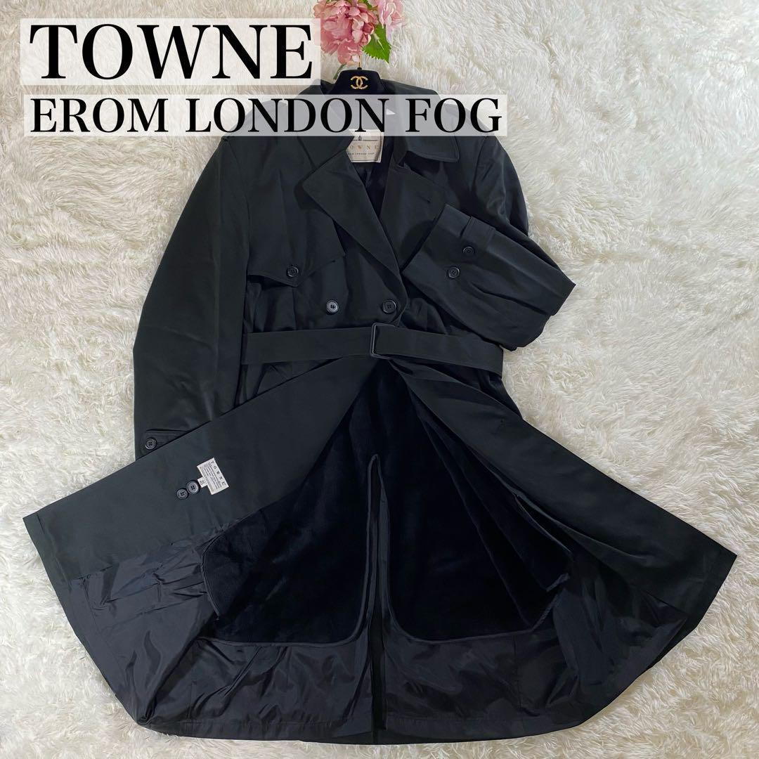 【極美品】トウン ロンドンフォグ トレンチコート Aラインライナー ベルト L