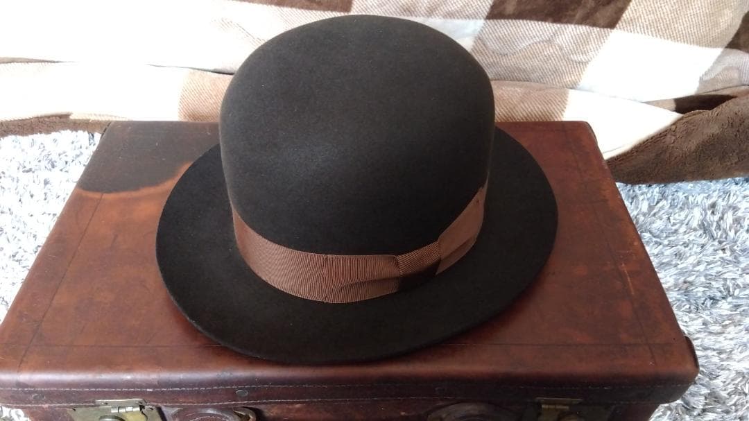 DRAGON HAT 中折れ帽 MOBO 7 3/8 60cm ダークブラウン