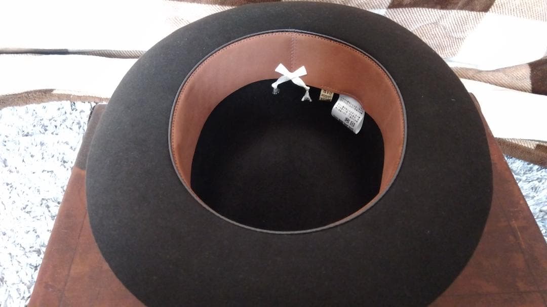 DRAGON HAT 中折れ帽 MOBO 7 3/8 60cm ダークブラウン