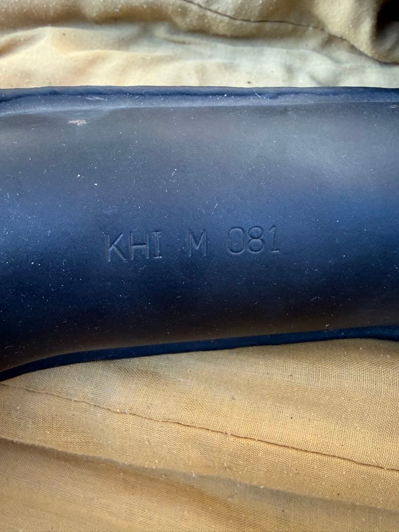 ZRX400 エキゾーストパイプ純正マフラー 4-1 サイレンサーなし