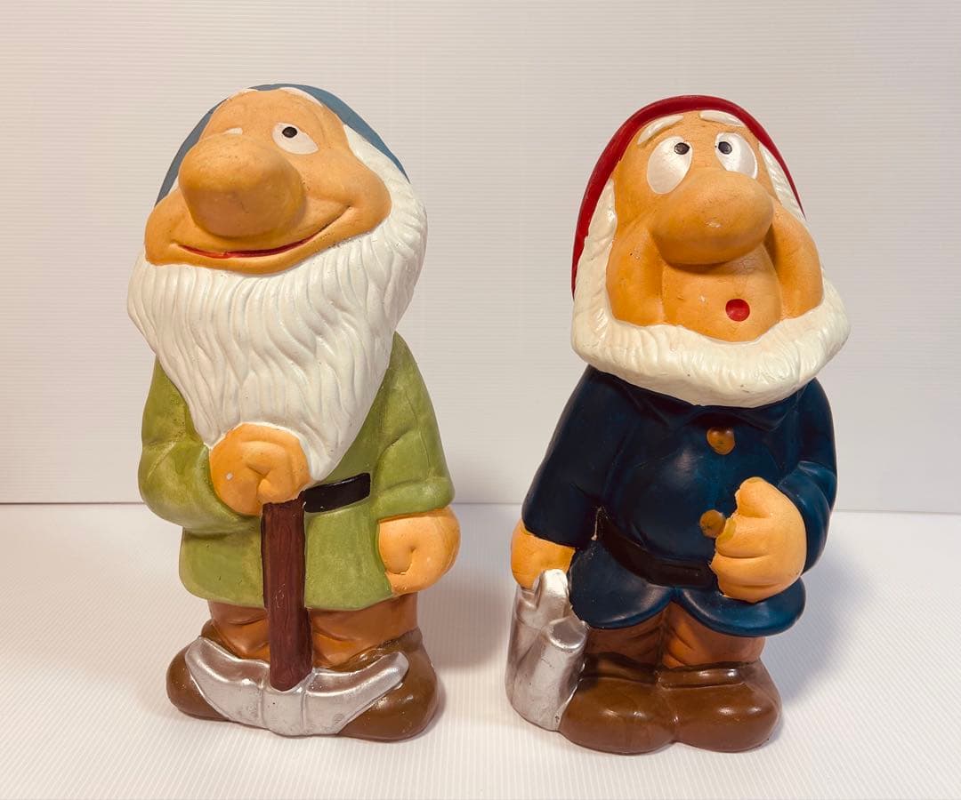 ディズニー 7人の小人 置物 インテリア アンティーク ガーデン白雪姫 値下可能