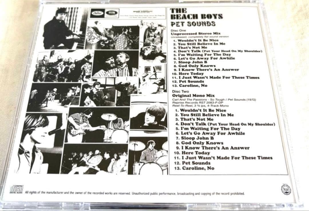 PET SOUNDS The Beach Boys Brian Wilson 盤