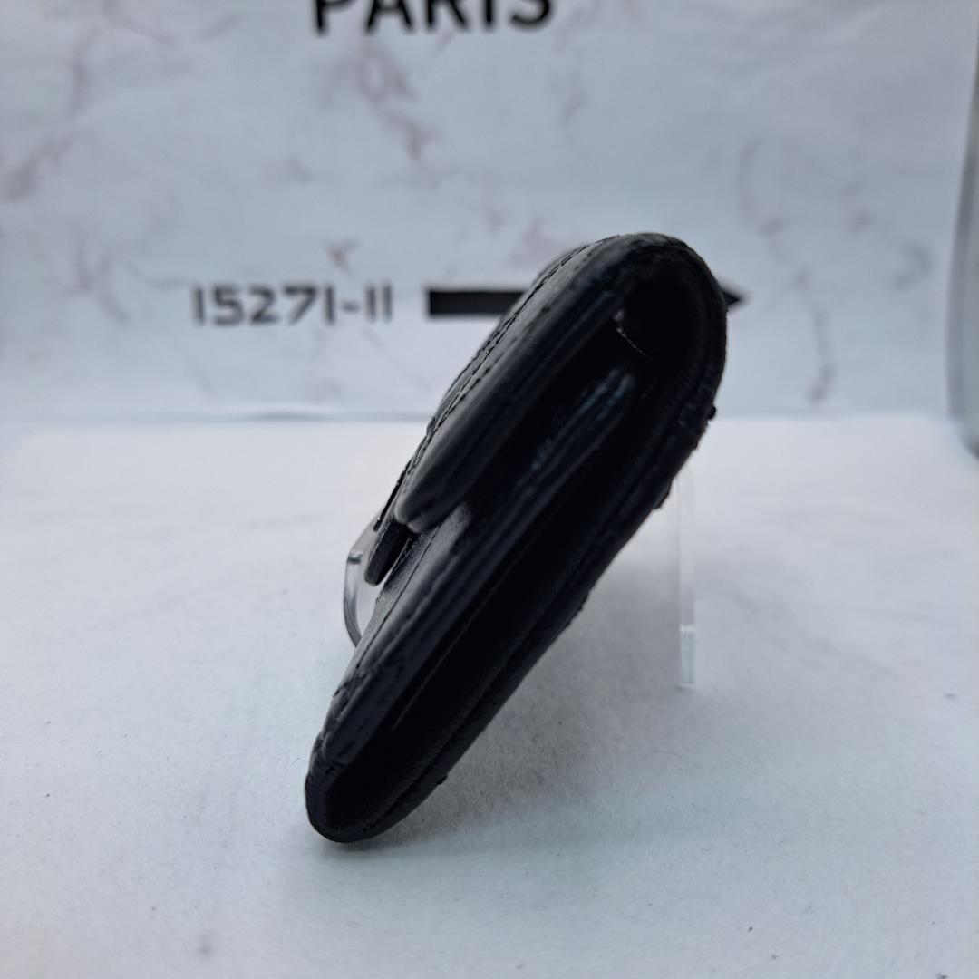 の*ん様 CHANEL　マトラッセ　キーケース　ブラック