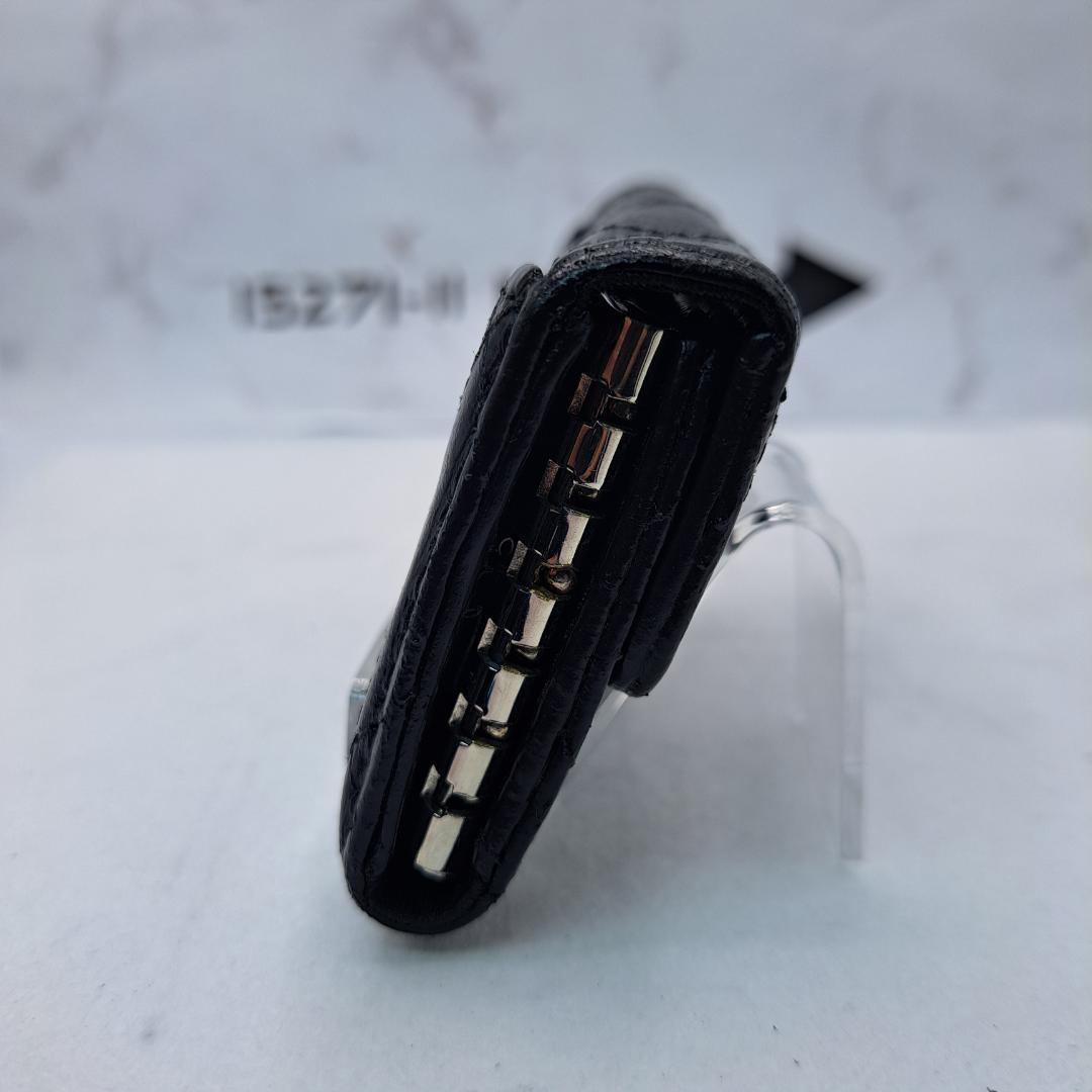 の*ん様 CHANEL　マトラッセ　キーケース　ブラック