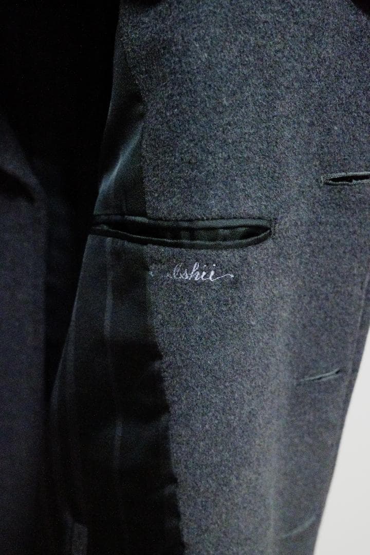 ★わか★　BURBERRY　チェスターコート　グレー