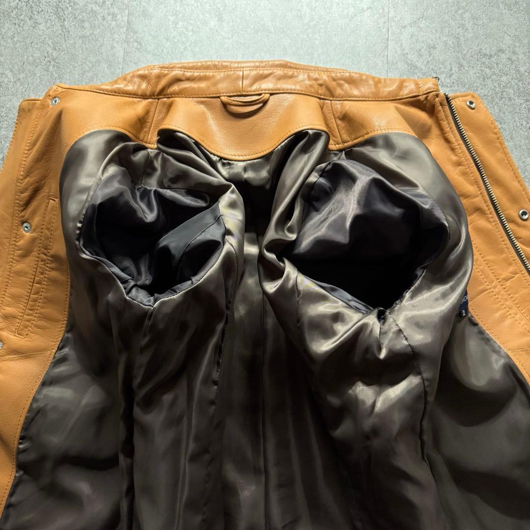 【未使用品】ABAHOUSE S A-2 フライトジャケット　ゴートスキン　短丈