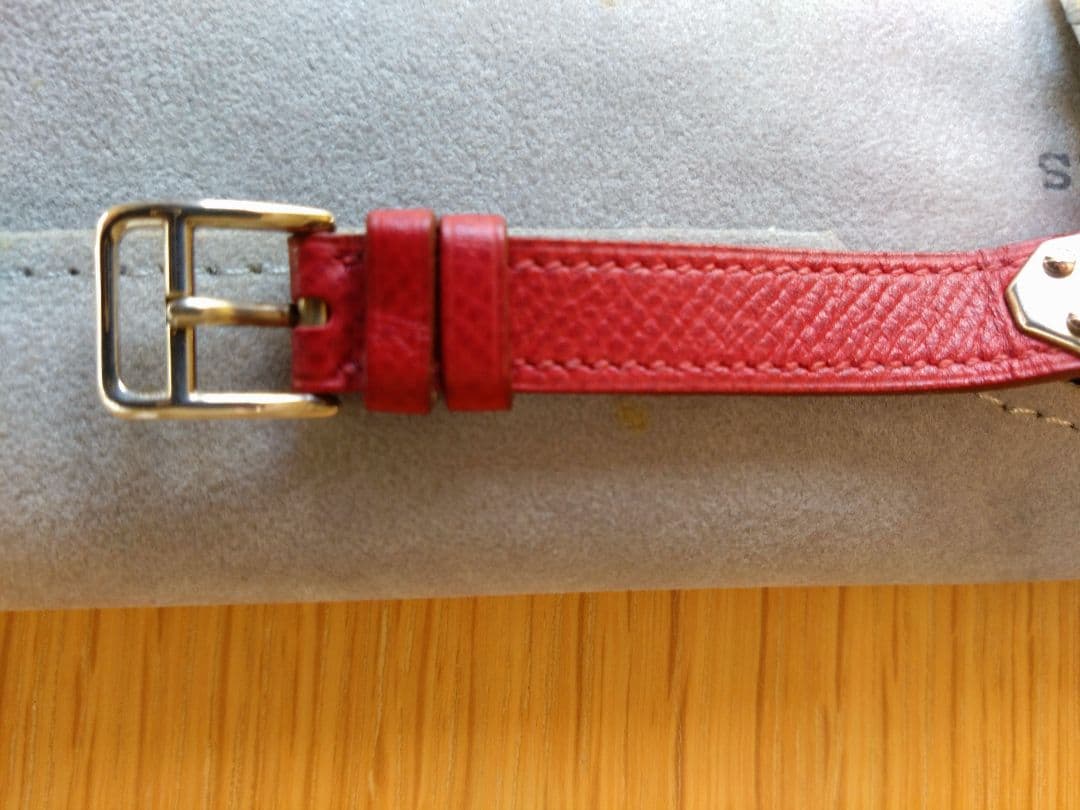 【週末限定値下】エルメス HERMES ケリーウォッチレディース腕時計 シルバー