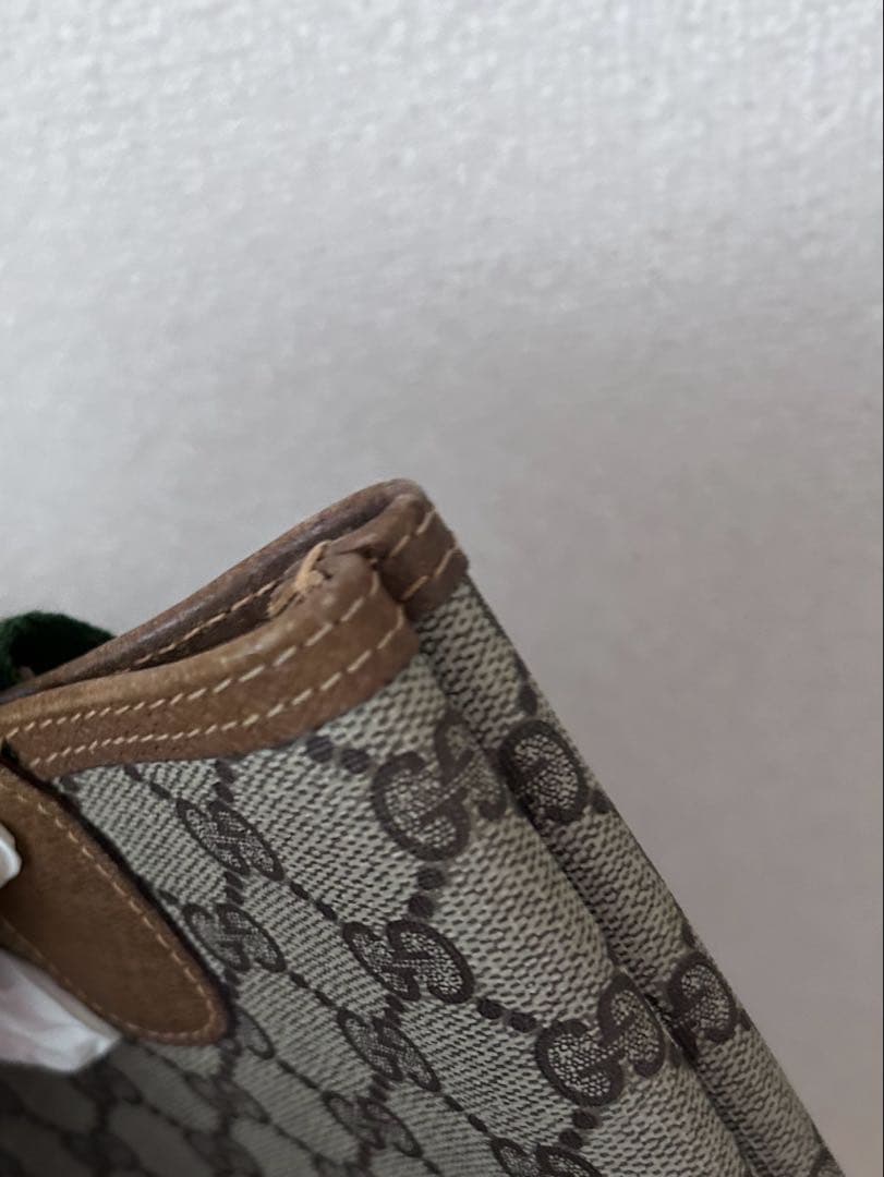美品　GUCCI グッチ シェリーライン トートバッグ　 オールドグッチ　GG柄