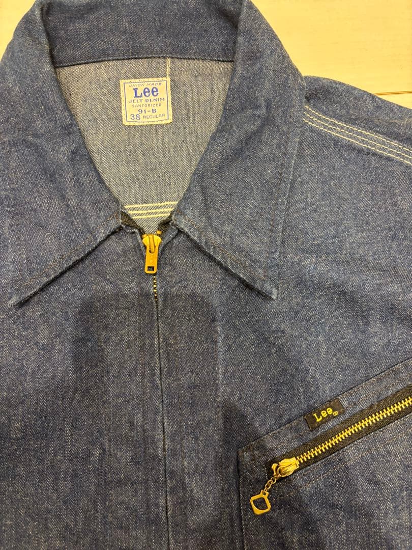 Lee 91-Ｂ　デニムジャケット　復刻　38