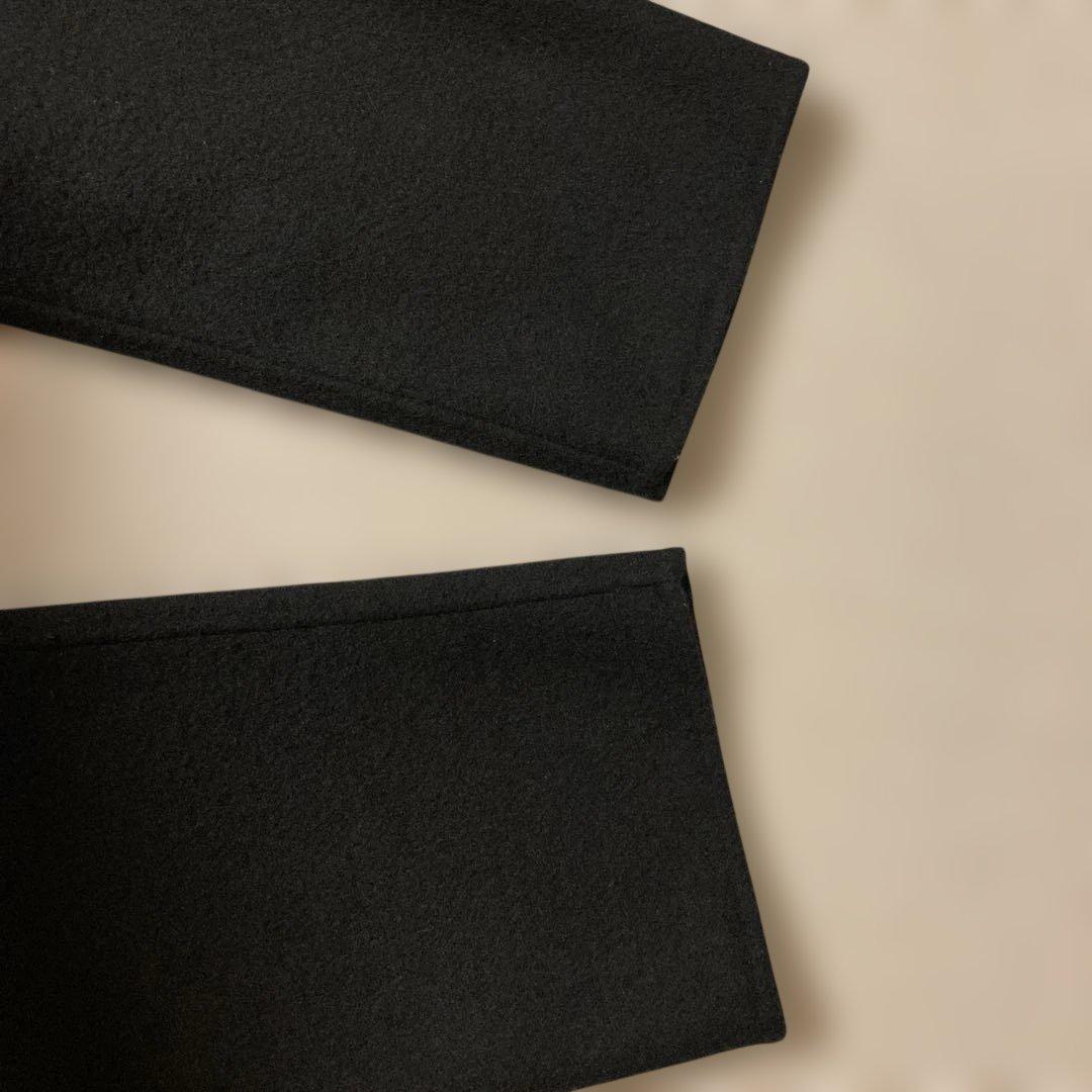 【未着用】N.O.R.C ノーク ウールリバーコート ブラック