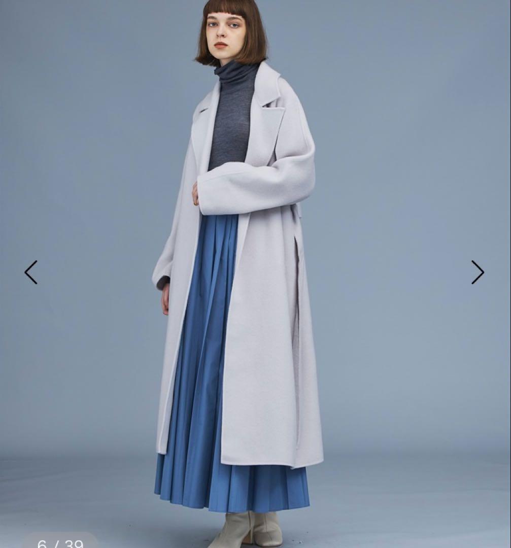 【未着用】N.O.R.C ノーク ウールリバーコート ブラック