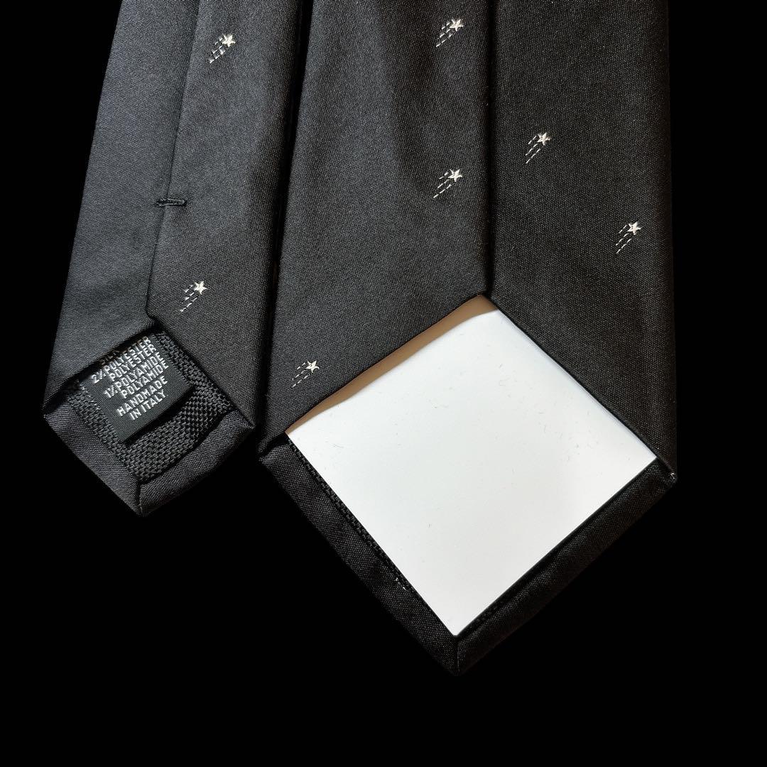 未使用 CHANEL ブラックタイ ココマーク 流れ星 ラメ入り 希少 ソリッド