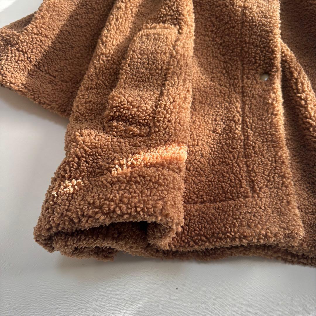 FRAMeWORK ボアポンチョ　ボアコート　キャメル