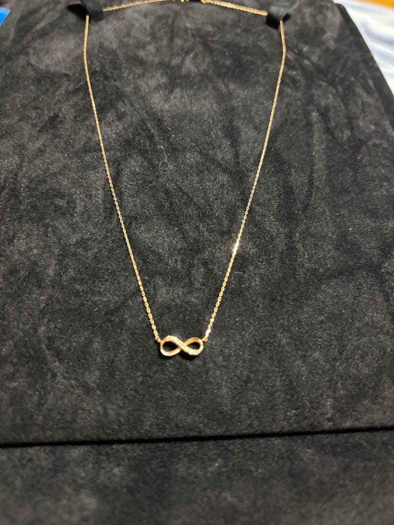 カナル４℃　Ｋ１８ インフィニティネックレス