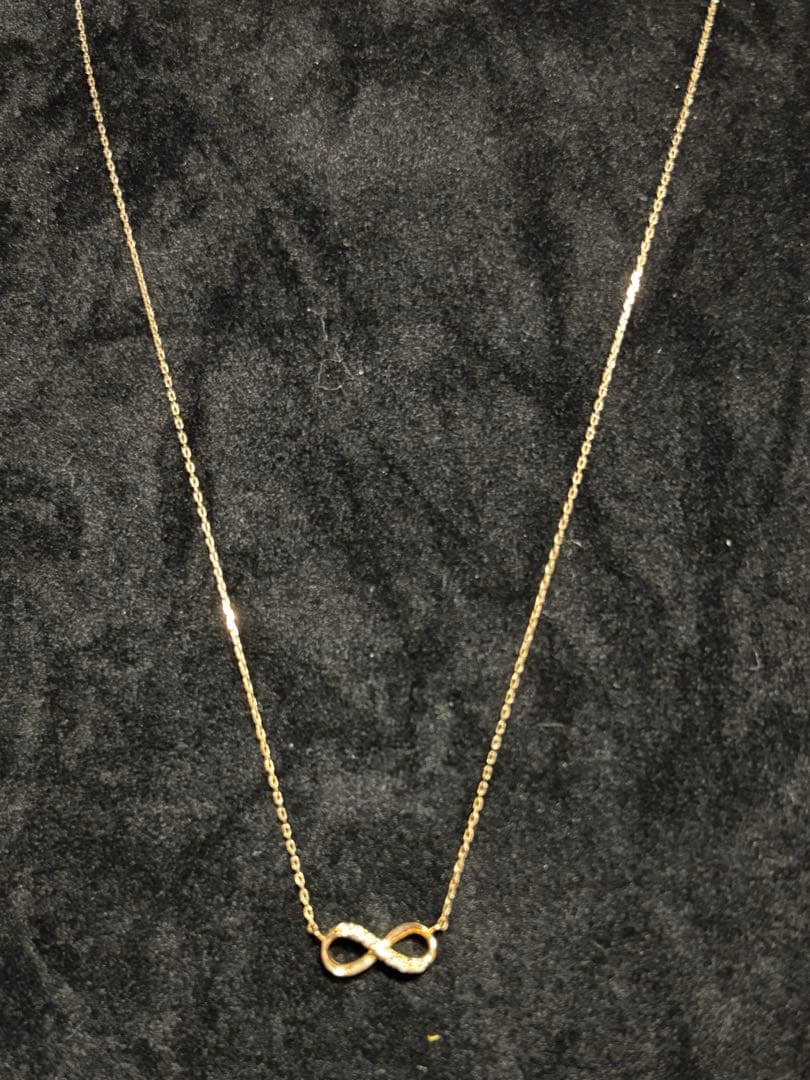 カナル４℃　Ｋ１８ インフィニティネックレス