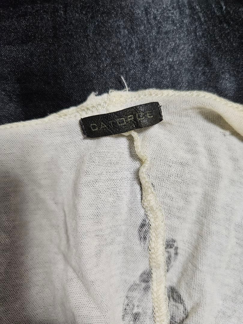 CATORCE カトルセ バックプリントタンクトップ