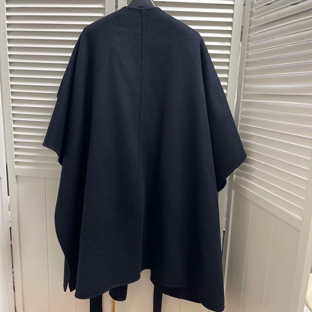 エブール　コート36 ネイビー　1回着用！