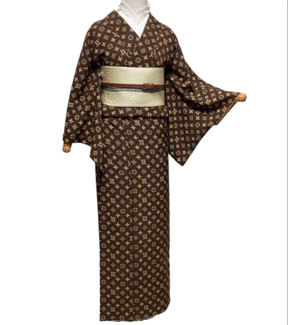 ¨̮⃝ 身丈156 クラッシック文様 小紋