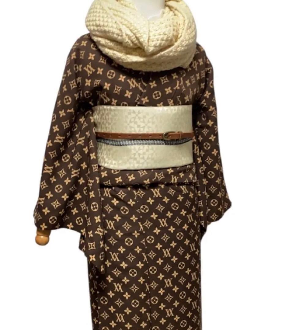 ¨̮⃝ 身丈156 クラッシック文様 小紋