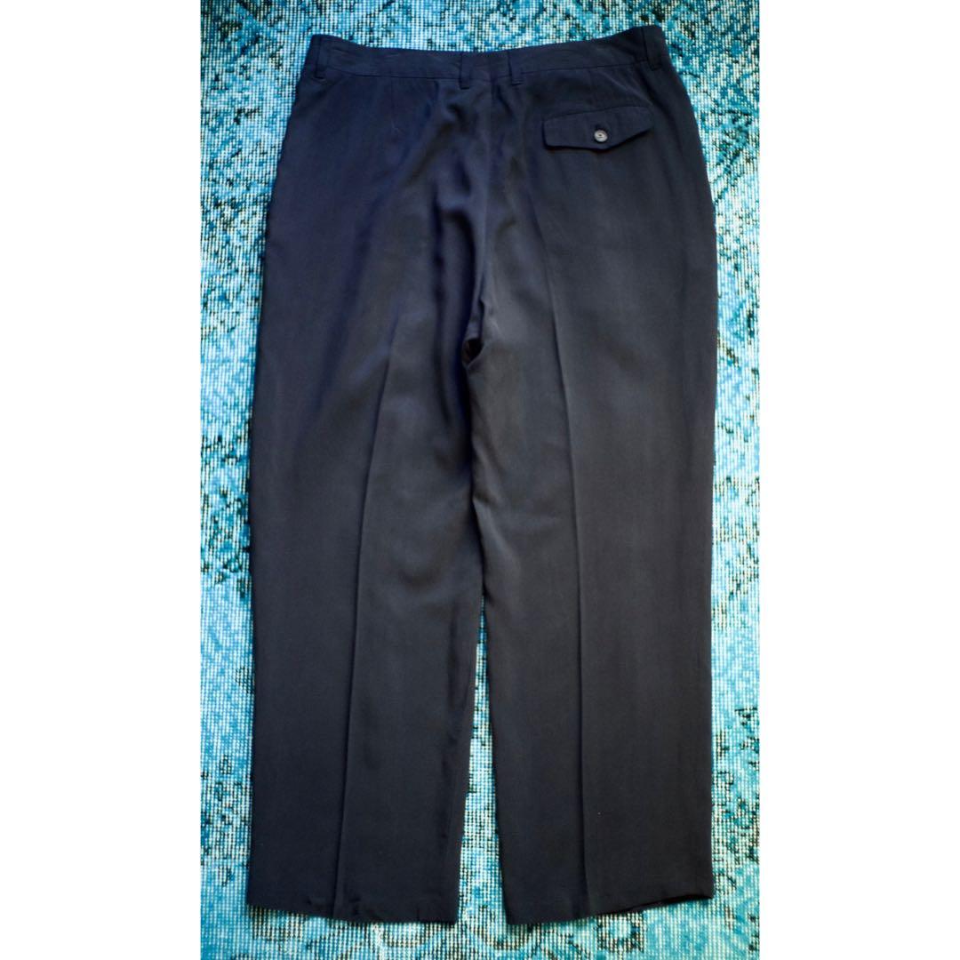 パンツ 80s 90s EURO \"CARAMELO\" 3-tuck trousers