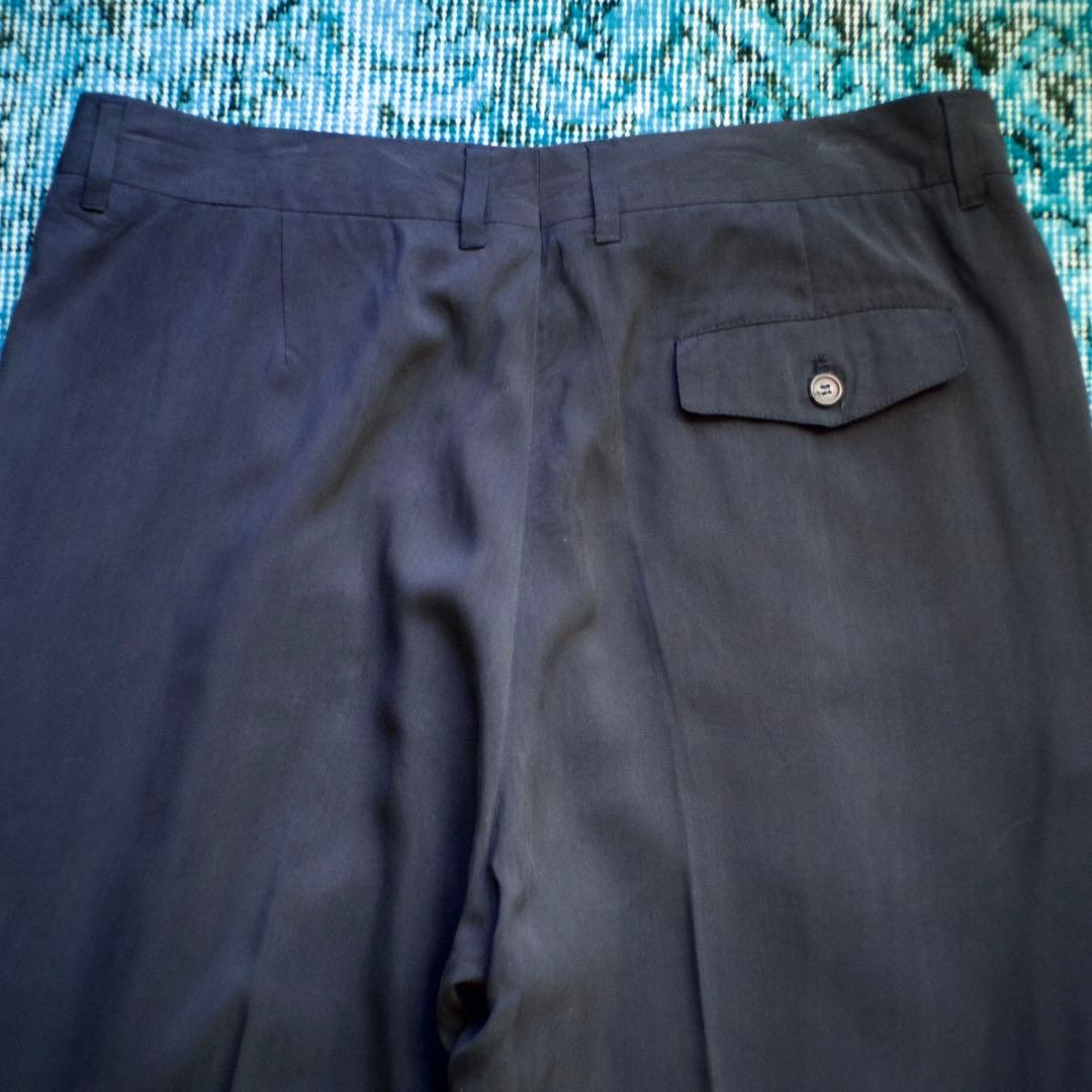 パンツ 80s 90s EURO \"CARAMELO\" 3-tuck trousers