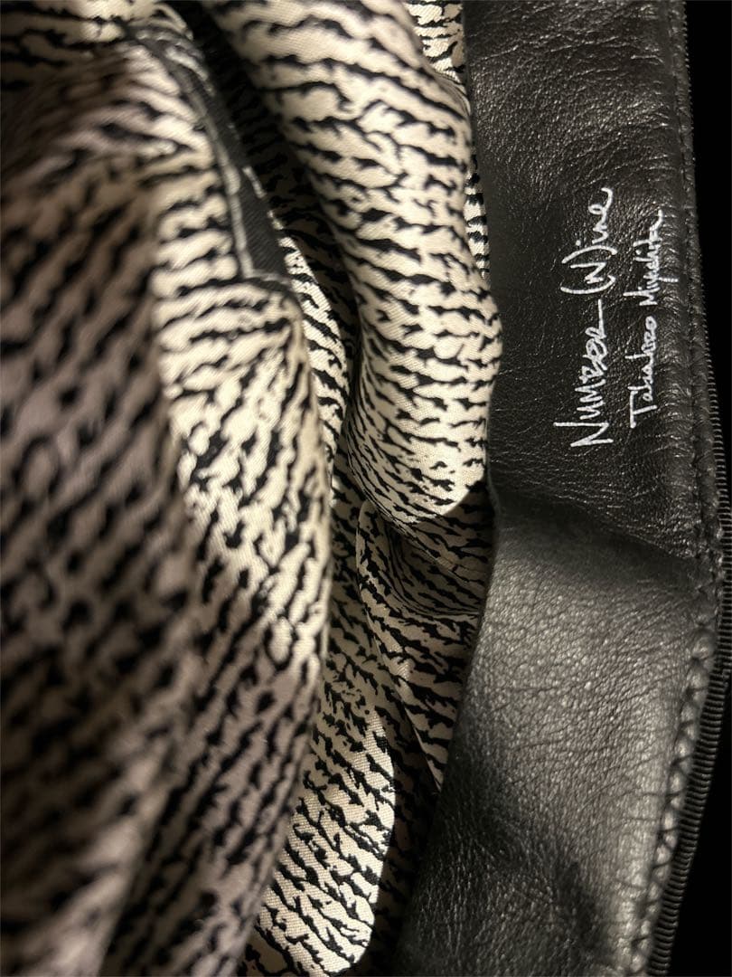 Number (N)ine ブラックキャスケット