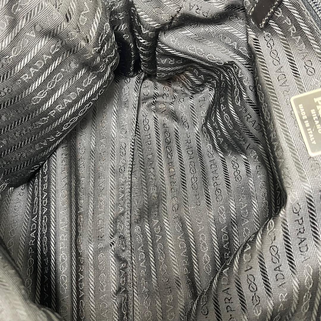 PRADA プラダ　ナイロン ショルダー　トートバッグ三角プレート　白タグあり