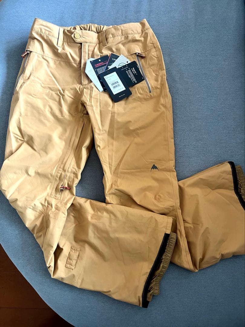 BURTON GORE-TEX スノーボード・スキーウェア パンツ Mサイズ 黄