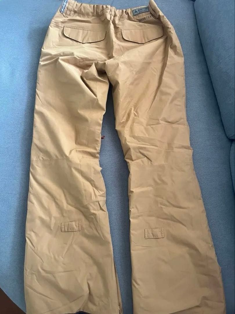 BURTON GORE-TEX スノーボード・スキーウェア パンツ Mサイズ 黄