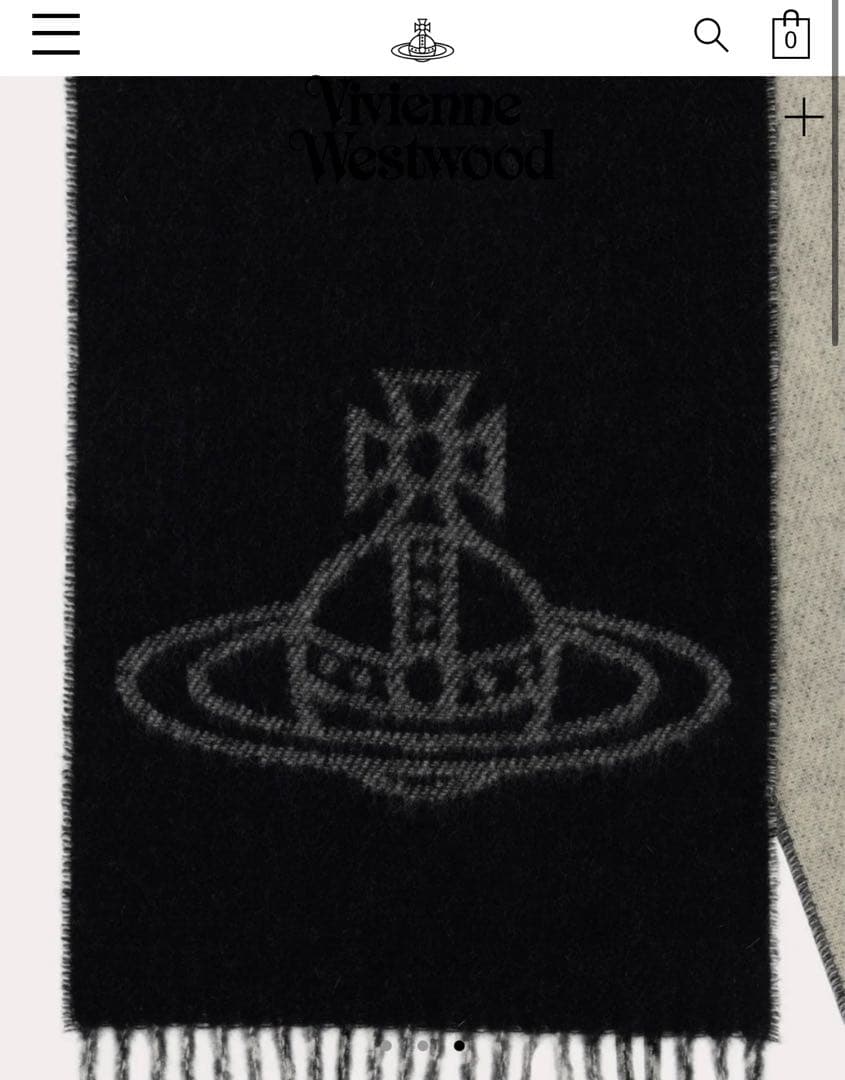 Vivienne Westwood SINGLE ORB DOUBLE マフラー