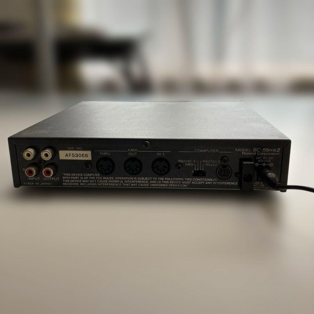 DTM・DAW Roland sc-55mk2