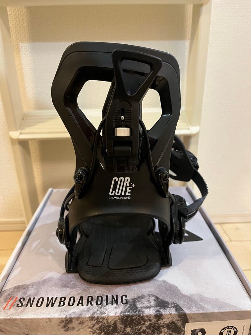 SP バインディングCOREブラック サイズM スノーボード ビンディング