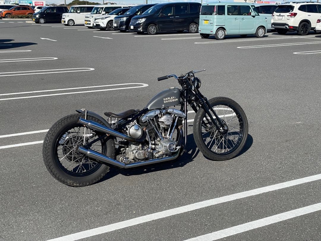 ハーレー　ショベル　タンク　スポタン