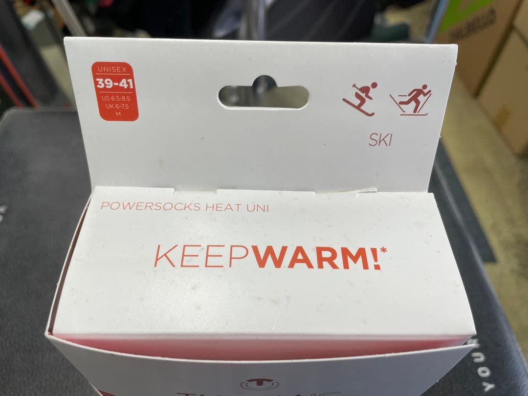 Therm-ic パワーソックス ヒート ユニ 39-41サイズ 新品未使用品