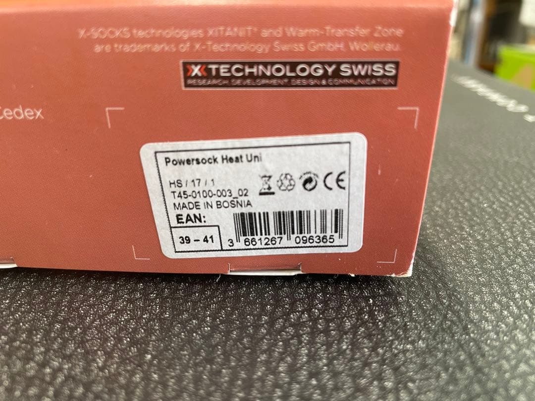 Therm-ic パワーソックス ヒート ユニ 39-41サイズ 新品未使用品