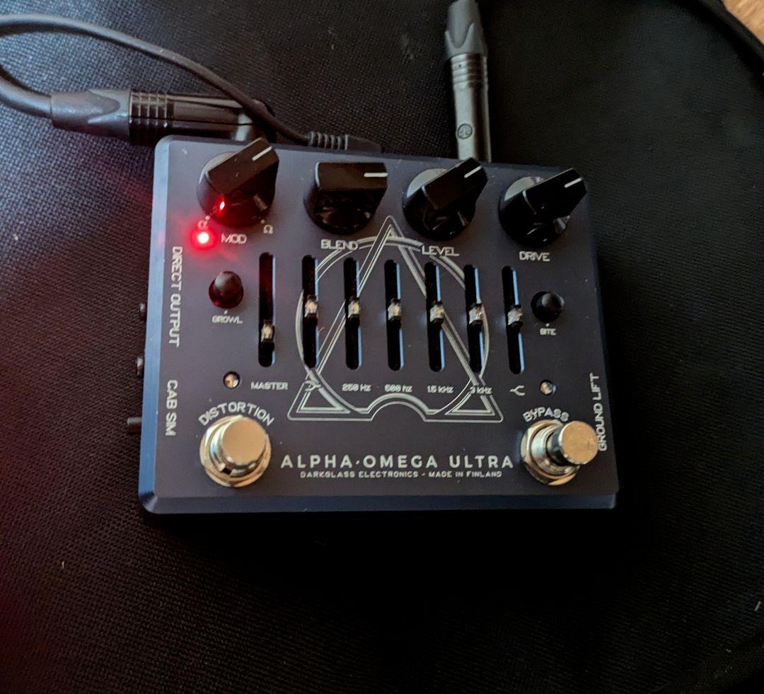 Darkglass ALPHA OMEGA ULTRA ディストーション