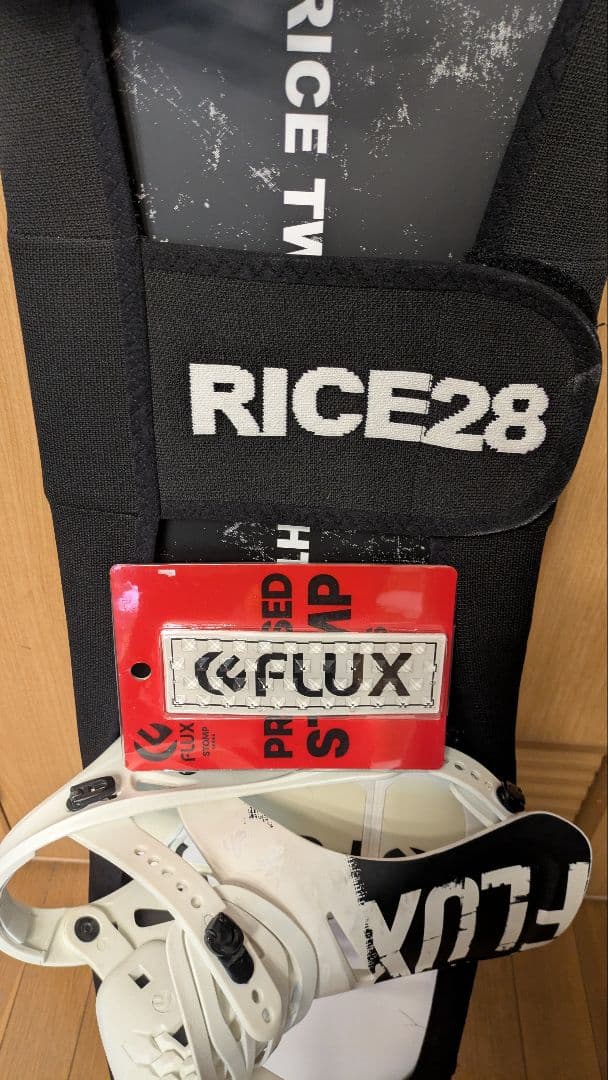 RICE28 GTS 154cm Flux DS S-M スノーボードセット