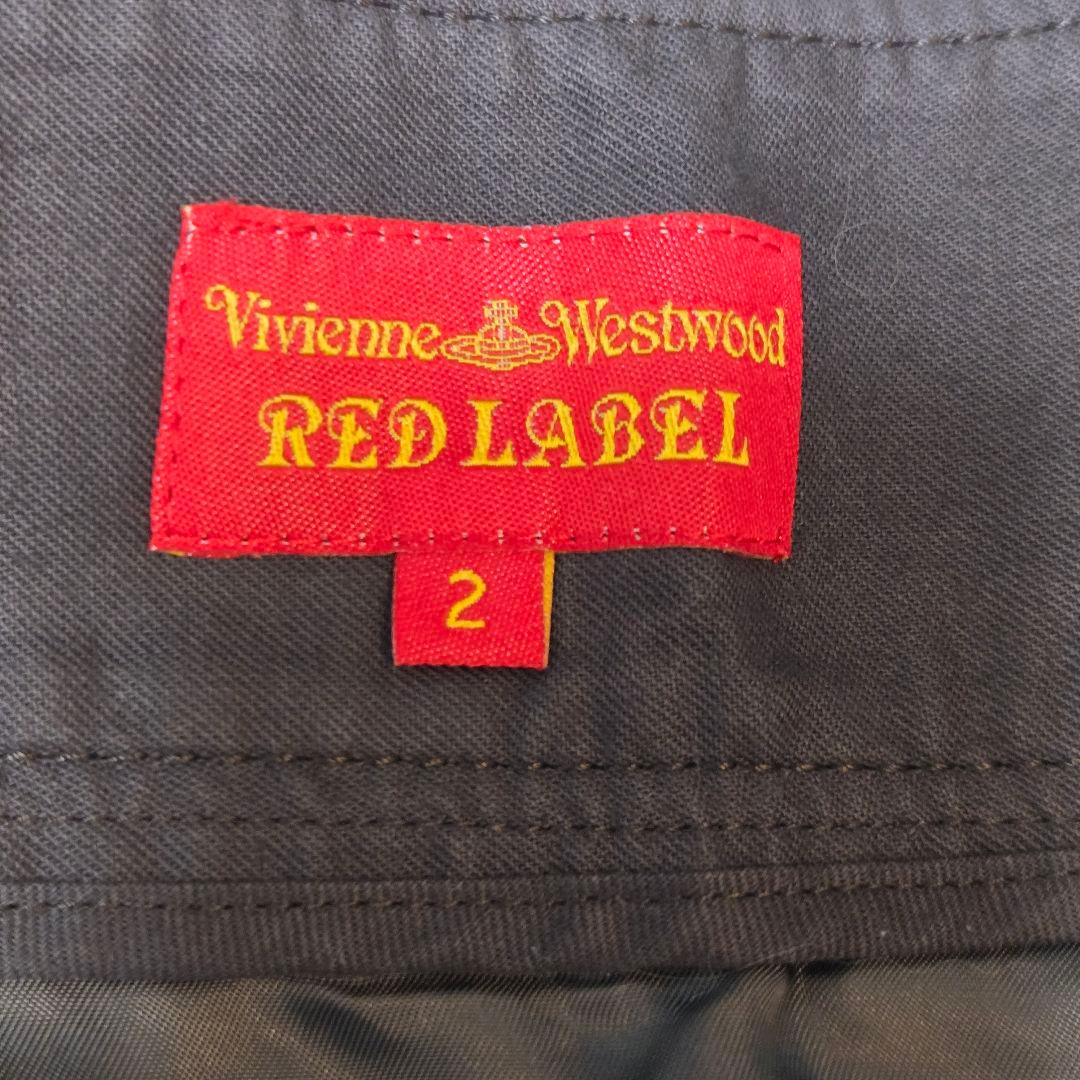 ヴィヴィアンウエストウッド　レッドレーベル　綿　チェック　スカート　サイズ2