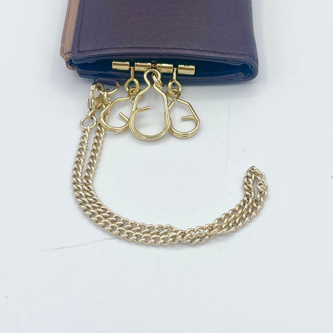 ATAO アタオ キーポーチ Bell・sheep ベルシープ ブラウン