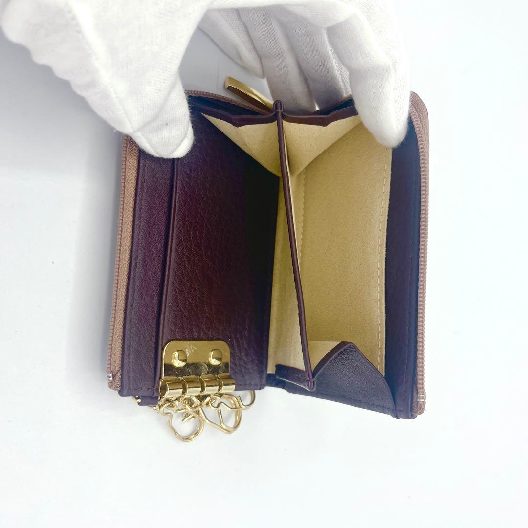 ATAO アタオ キーポーチ Bell・sheep ベルシープ ブラウン