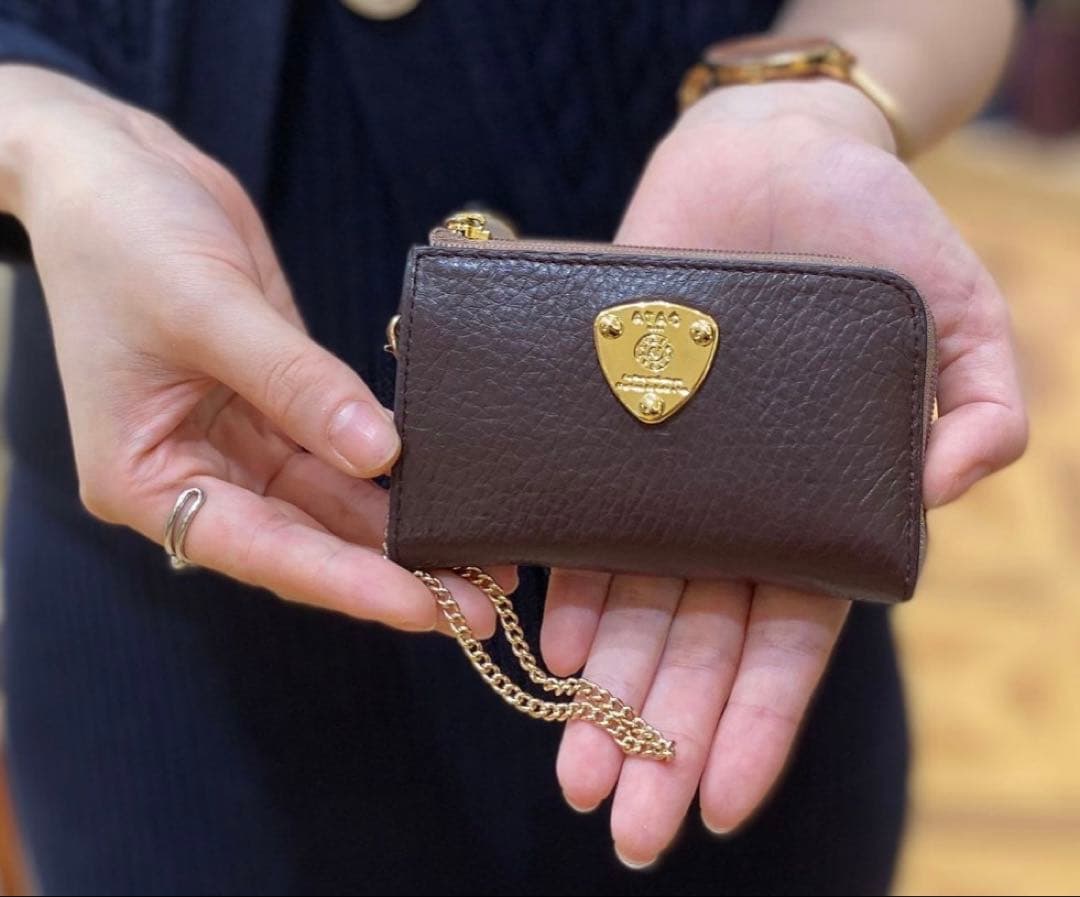 ATAO アタオ キーポーチ Bell・sheep ベルシープ ブラウン