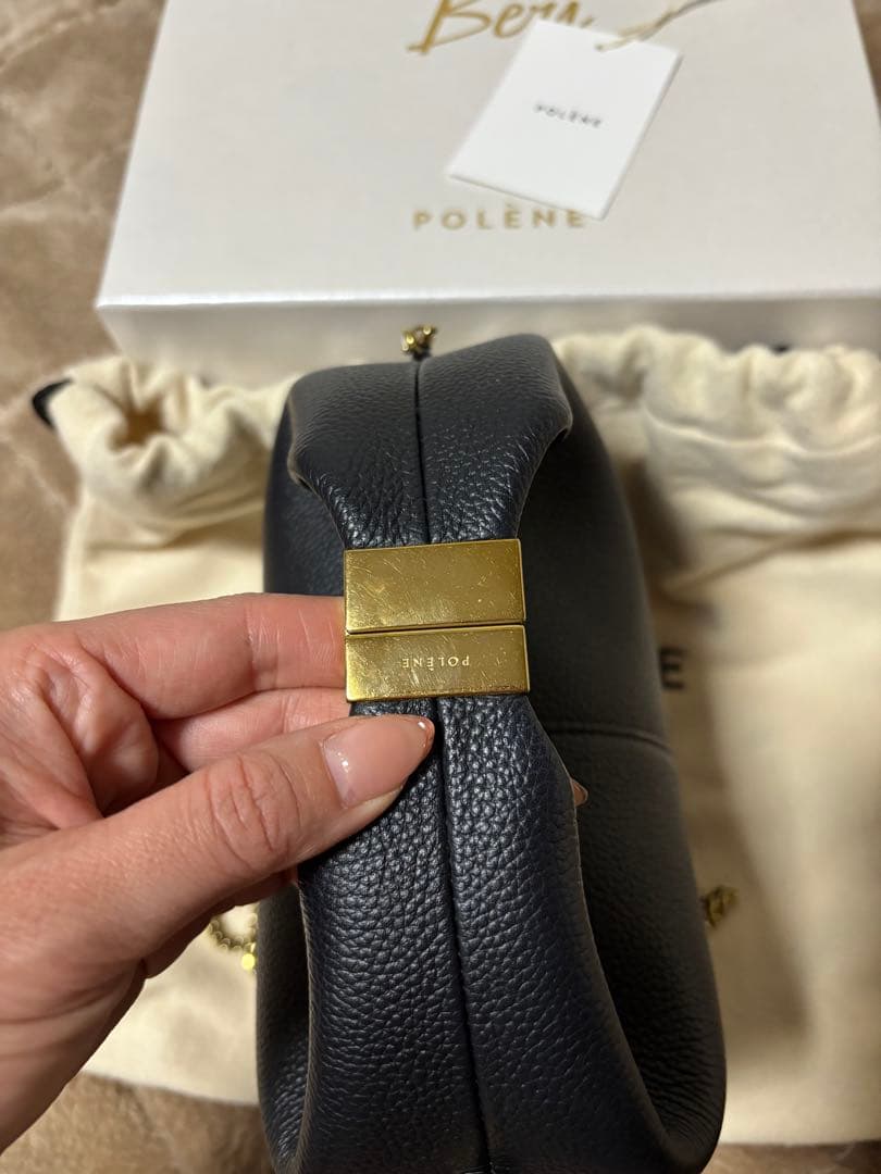 公式サイト購入✨polene Beri ✨️ ポレーヌ ベリ チェーン ショルダー