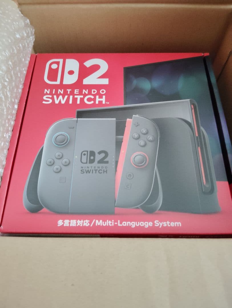 【国内購入/納品書付き】Nintendo Switch2 本体 (多言語対応)