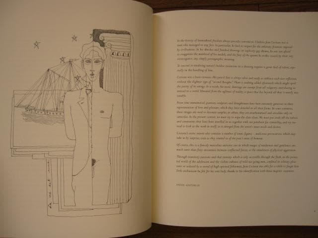 Jean Cocteau： Erotic Drawings　ジャン・コクトー