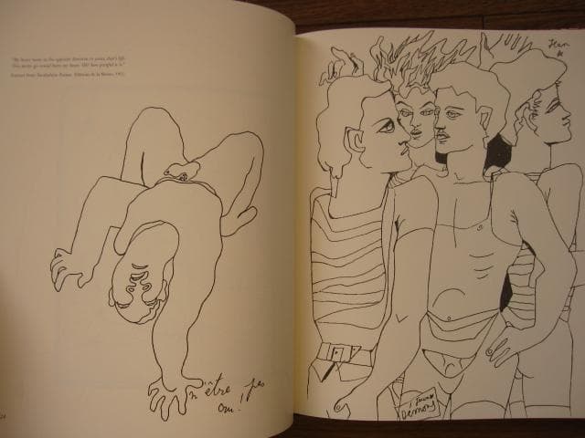 Jean Cocteau： Erotic Drawings　ジャン・コクトー