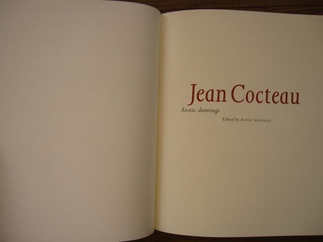 Jean Cocteau： Erotic Drawings　ジャン・コクトー
