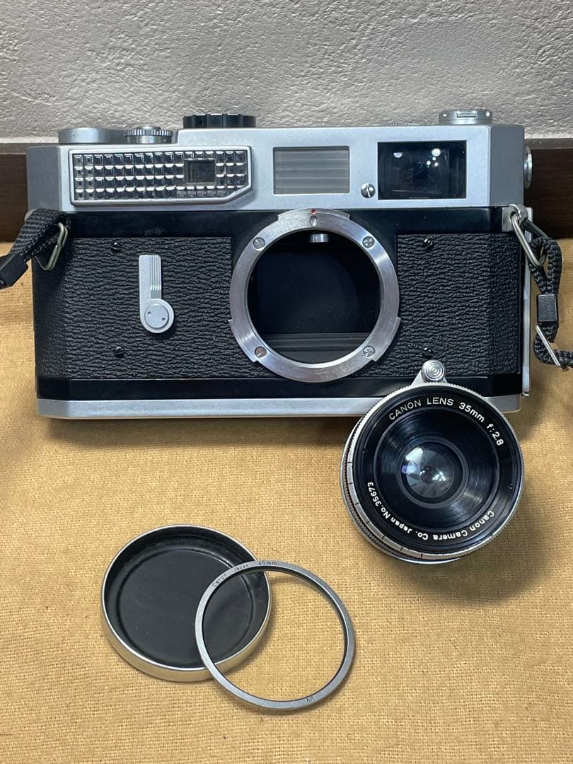 Canon7 フィルムカメラ+LENS 35mm F2.8 レンジファインダー