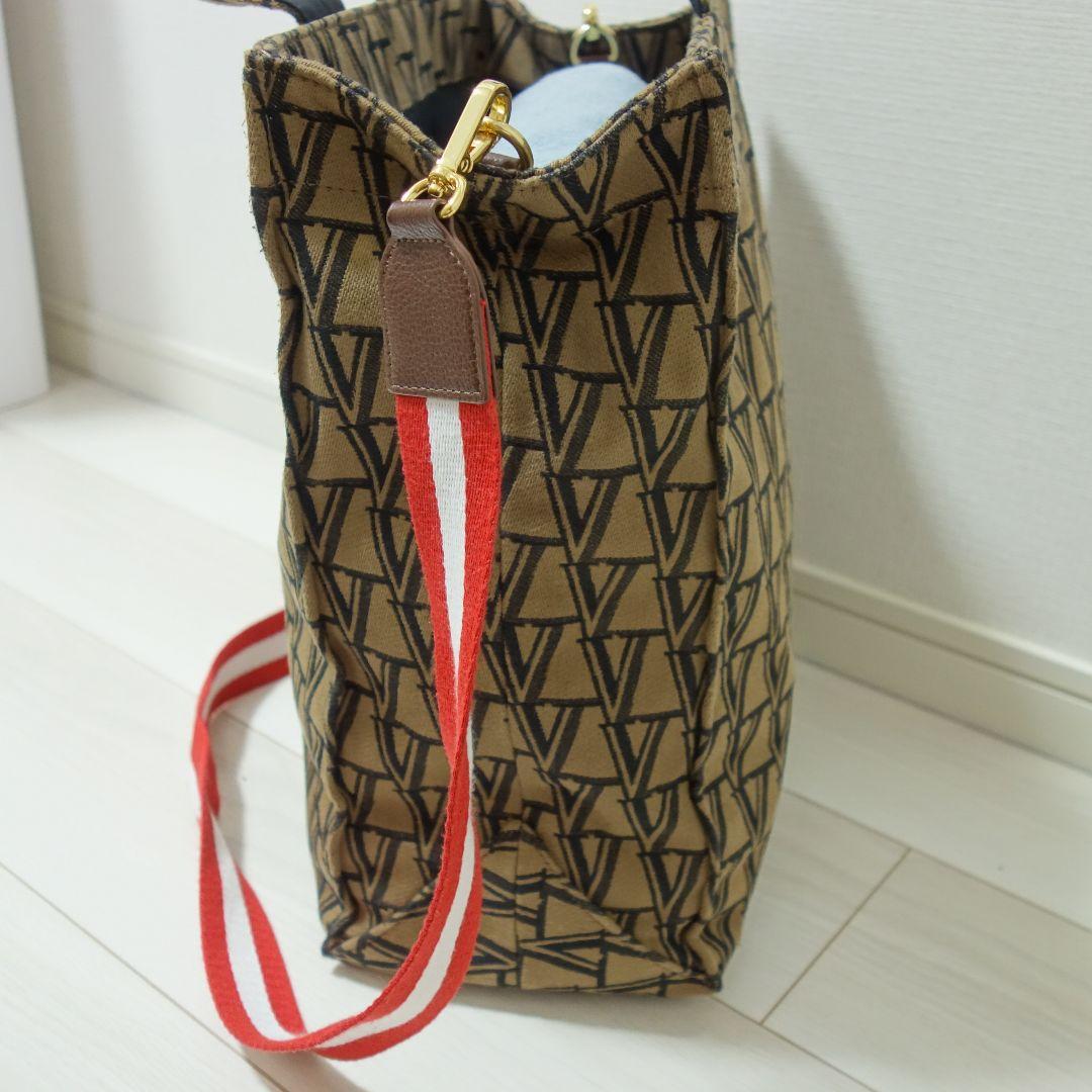 【完売品】 VERMEIL モノグラムロゴジャガードトートバッグ 2way 総柄