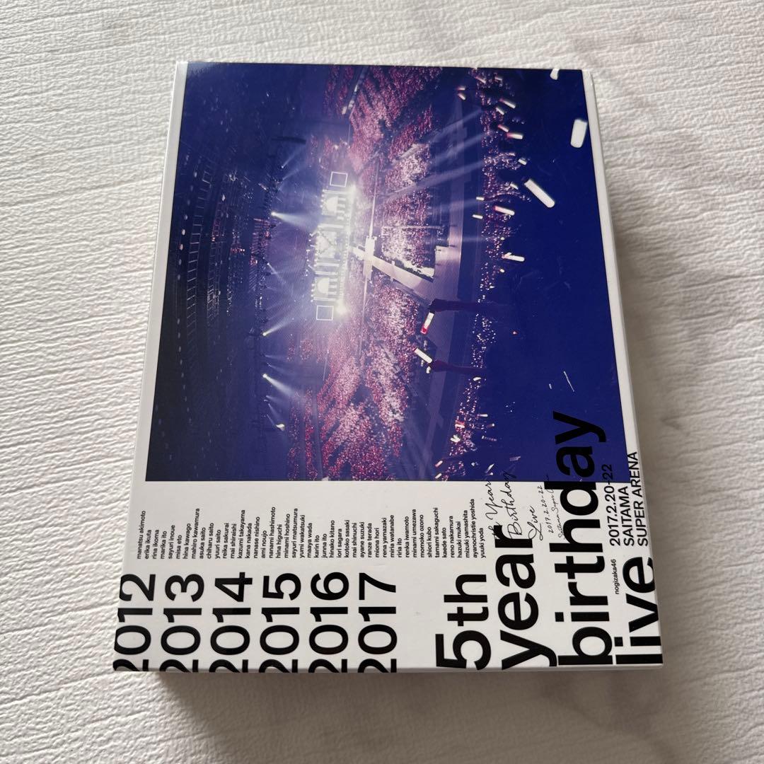 乃木坂46 5th year birthday live Blu-ray