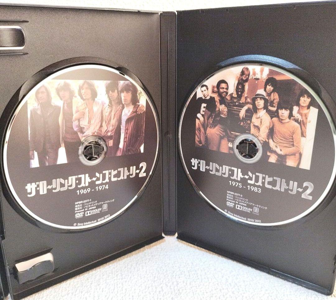 『ＲＯＬＬＩＮＧ・ＳＴＯＮＥＳ／ＵＮＤＥＲ・…』全４枚セットＤＶＤ国内盤【中古品